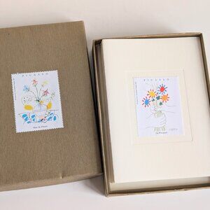Picasso 1997 Abstract Art Stamps Blank Note Card Set